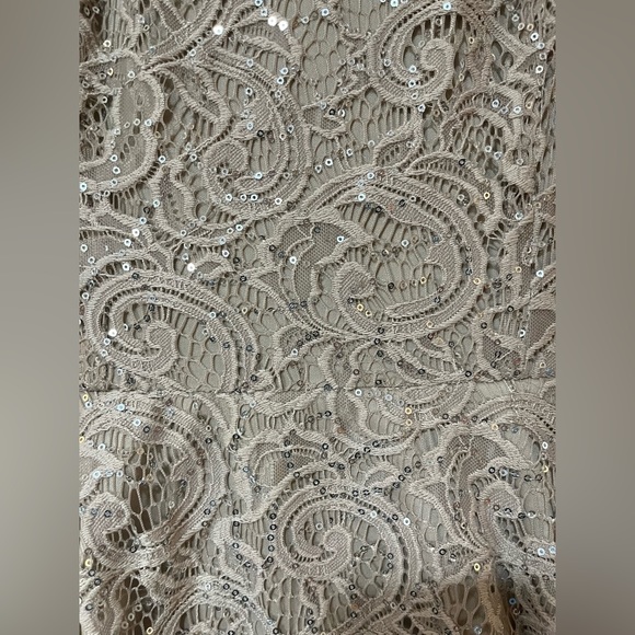 NWT! URSULA OF SWITZERLAND Filigree Lace 3/4 Sleeve in Mauve, Size 12 - Picture 6 of 16